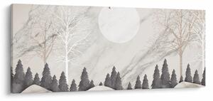 Slika - Zimski pejzaž (120x50 cm)