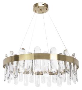 LED kristalna viseća svjetiljka SWE074-1CP 50cm Brushed Gold