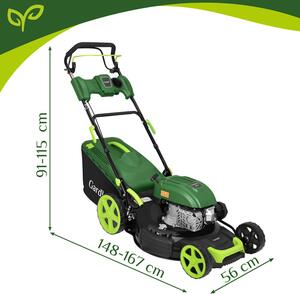 Benzinska kosilica GARDLOV DriveXPro 196 cm³ - doseg 51 cm, košara 60 l