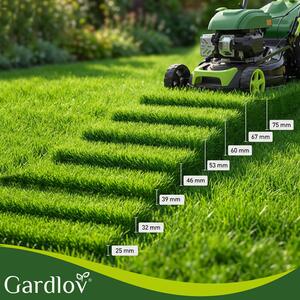 Benzinska kosilica GARDLOV DriveXPro 196 cm³ - doseg 51 cm, košara 60 l