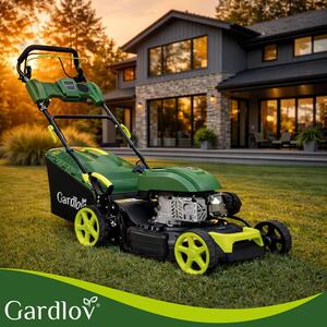 Benzinska kosilica GARDLOV DriveXPro 196 cm³ - doseg 51 cm, košara 60 l