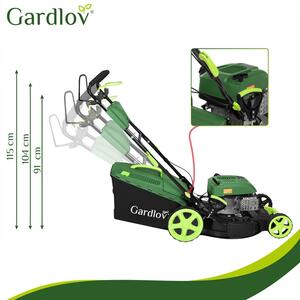 Benzinska kosilica GARDLOV DriveXPro 196 cm³ - doseg 51 cm, košara 60 l
