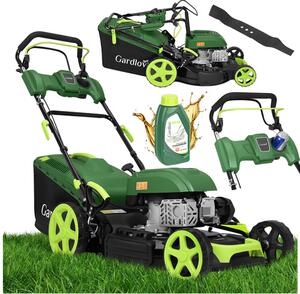 Benzinska kosilica GARDLOV DriveXPro 196 cm³ - doseg 51 cm, košara 60 l