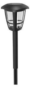 Aigostar - LED Solarna lampa LED/0,06W/2V 33,8 cm 6500K IP44 crna