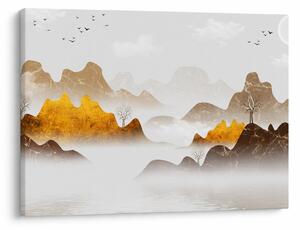 Slika - Planine u magli (70x50 cm)