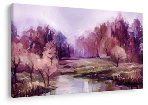 Slika - Jesenski pejzaž (90x60 cm)