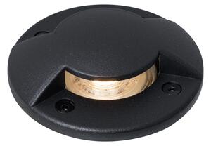 Moderna podna svjetiljka crna GU10 50mm 2-svjetlosni efekt IP65/IP67 - Cellar