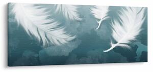 Slika - Bijelo perje (120x50 cm)