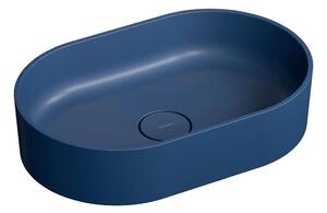 OMNIRES OVOUNMB - Umivaonik OVO 55x36 cm dolomit/mat plava