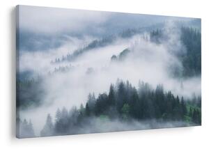 Slika - Drveće u magli (90x60 cm)