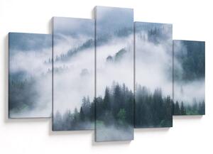 Slika - Drveće u magli (150x105 cm)
