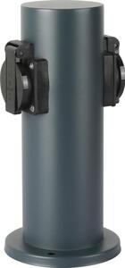 Brilagi - Vanjski stup s utičnicama PILLAR 2U SCHUKO 230V IP44 antracit