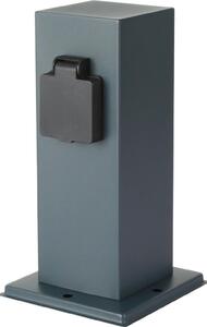 Brilagi - Vanjski stup s utičnicama PILLAR 1U SCHUKO 230V IP44 antracit