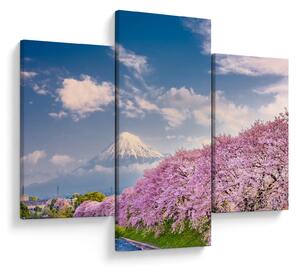 Slika - Japanski proljetni krajolik (90x60 cm)