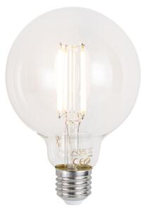 Pametna E27 prigušiva LED žarulja G95 prozirna 7W 806 lm 2700-6500K Zigbee