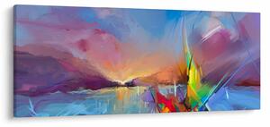 Slika - Zalazak sunca (120x50 cm)