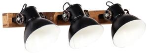 VidaXL Industrijska zidna svjetiljka crna 65 x 25 cm E27