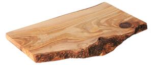 AtmoWood Rustikalna daska za rezanje od maslinovog drveta 35 cm