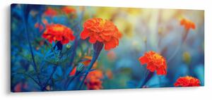 Slika - Narančasti cvjetovi (120x50 cm)