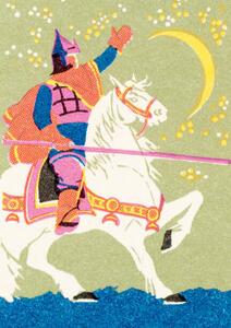 Ilustracija Knight on a white horse, CSA Images