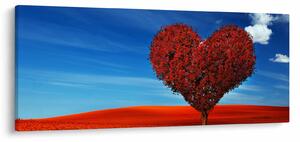 Slika - Stablo u obliku srca (120x50 cm)