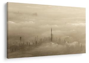 Slika - Grad u oblacima (90x60 cm)