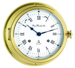 Zidni sat Nautical Classic Brass