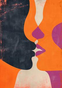 Ilustracija The Kiss, Andreas Magnusson, (30 x 40 cm)