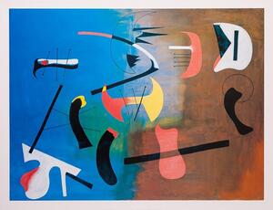 Umjetnički tisak Composition, Joan Miró, (80 x 60 cm)