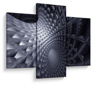 Slika - 3D apstrakcija (90x60 cm)
