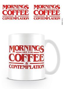 Šalice Stranger Things - Coffee and Contemplation