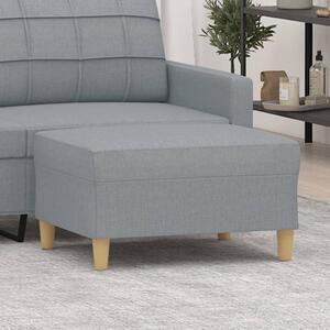 VidaXL Tabure svjetlosivi 70 x 55 x 41 cm od tkanine