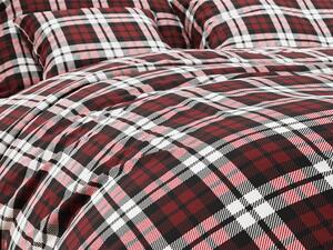 Pamučna posteljina BLOCK crvena Dimenzije posteljine: 70 x 90 cm | 140 x 200 cm