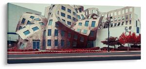 Slika - arhitektonska zgrada (120x50 cm)