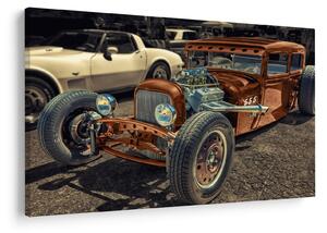 Slika smeđeg automobila (90x60 cm)
