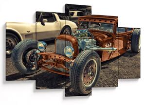 Slika smeđeg automobila (150x105 cm)
