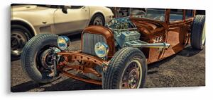 Slika smeđeg automobila (120x50 cm)