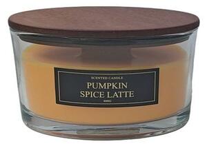 Sinsay - Mirisna svijeća s drvenim fitiljem Pumpkin Spice Latte