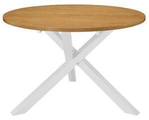 VidaXL Blagovaonski stol bijeli 120 x 75 cm MDF