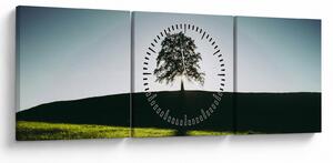 Slika prirode - stablo (sa satom) (90x30 cm)
