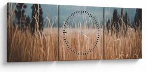 Slika - detalj livadskog bilja (sa satom) (90x30 cm)