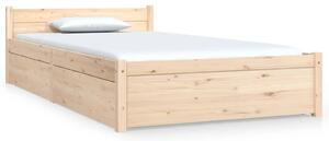 VidaXL Okvir za krevet s ladicama 90 x 190 cm 3FT jednokrevetni