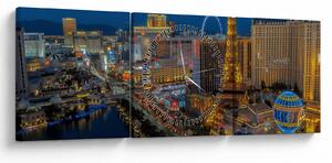 Slika - Las Vegas (sa satom) (90x30 cm)