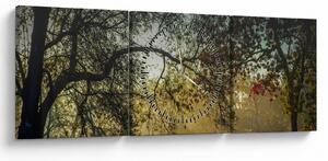 Slika izlaska sunca (sa satom) (90x30 cm)