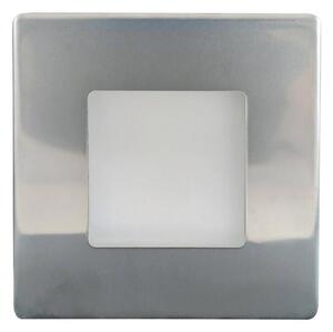 LED Vanjska stubišna svjetiljka LED/1,7W/230V 2700K IP44 krom
