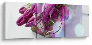 Slika - buket tulipana (sa satom) (90x30 cm)