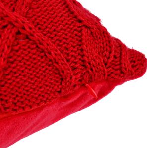 Jastučnica Braid - Crvena