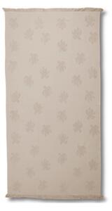 Ručnik za plažu Jacquard Turtle - Bež