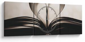 Slika knjige (sa satom) (90x30 cm)