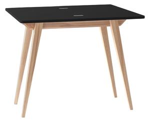 Prirodni konzolni stol s crnom pločom 45x90 cm Envelope - Ragaba
